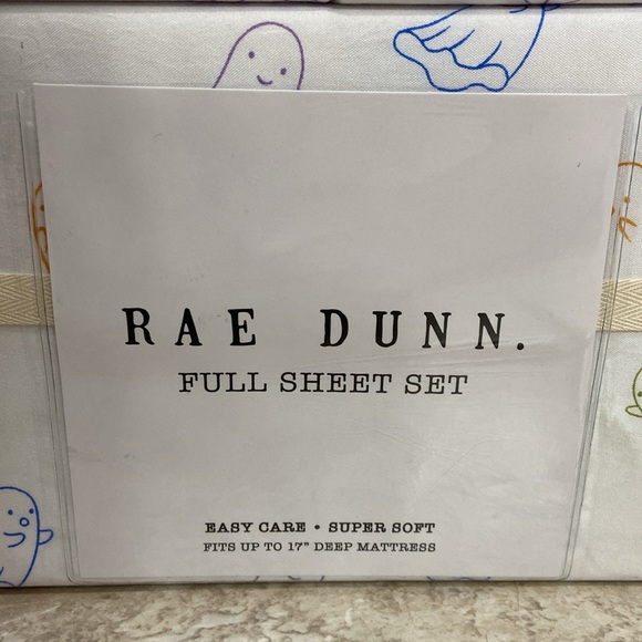 Rae Dunn GHOST Full Sheet Set - Picture 4 of 4